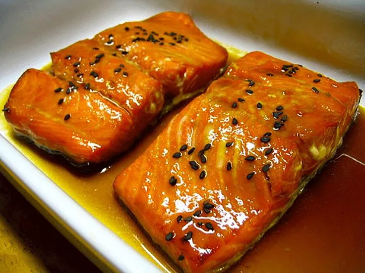 Honey Glazed Salmon